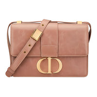 DIOR 30 Montaigne Sheepskin Flap Bag Box Bag Shoulder Bag Crossbody Bag Women's Crimson