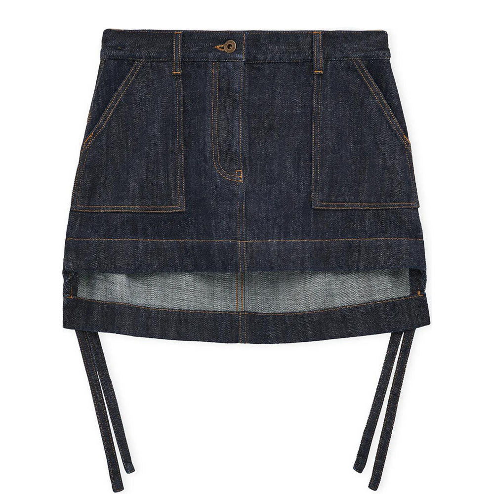 LOEWE Workwear Skirt 'Indigo Blue'