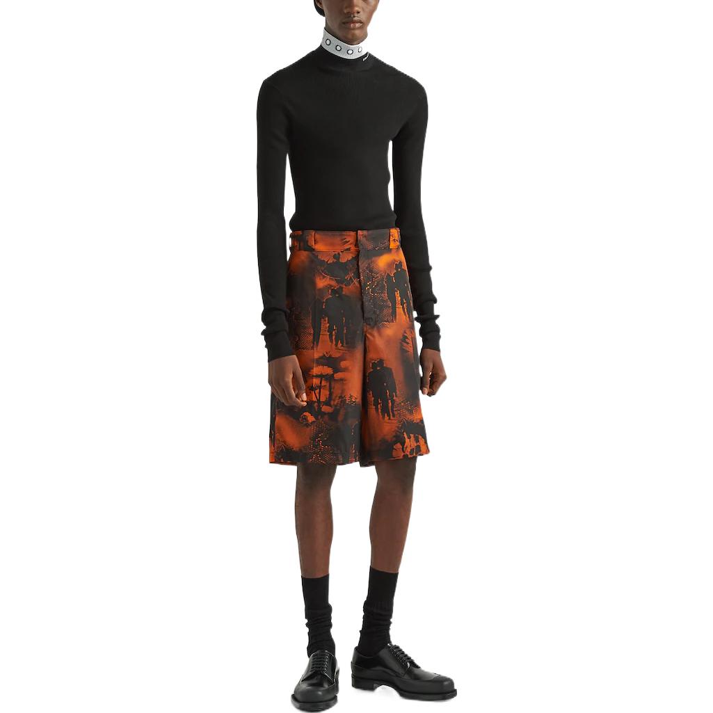 PRADA Casual Shorts Men Orange