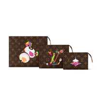 LOUIS VUITTON Lv X Tm Trio Toiletry Pouch