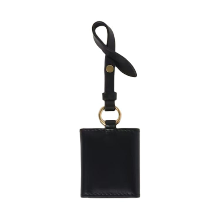 MIU MIU Leather Card Holder Women's Black