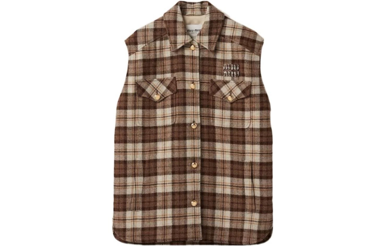 MIU MIU FW23 Vest Women's Multicolor