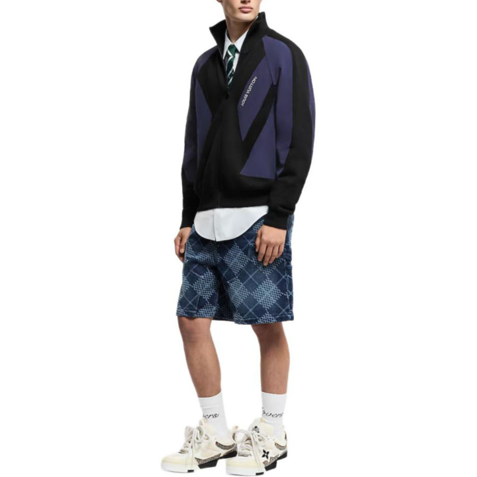 LOUIS VUITTON Technical Nylon And Cotton Blouson