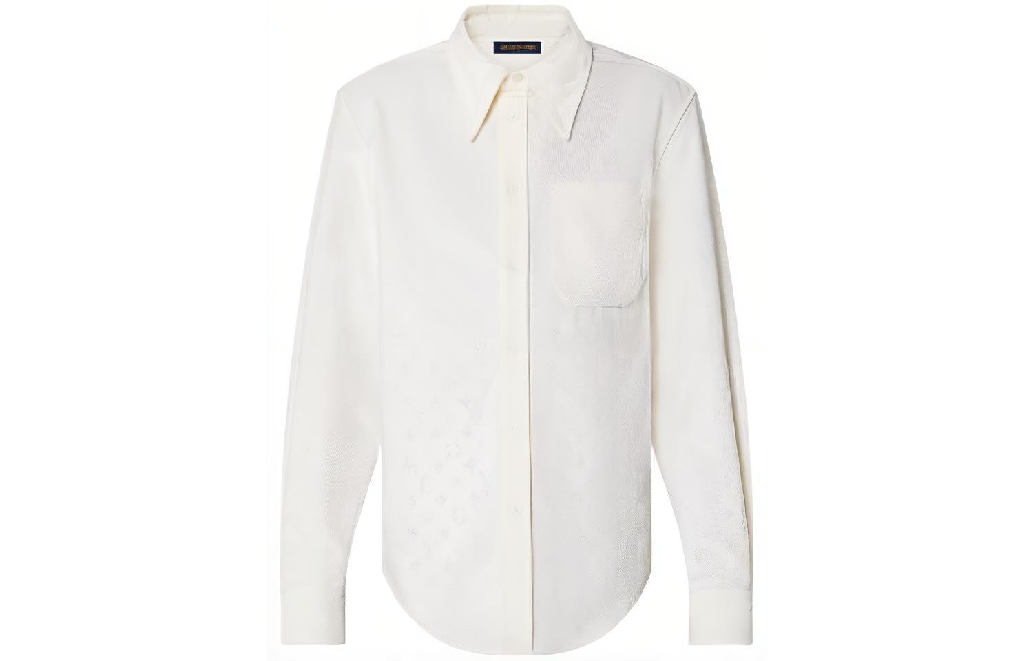 mens louis vuitton dress shirt LOUIS VUITTON Shirt Men's White • SneakerSouqq
