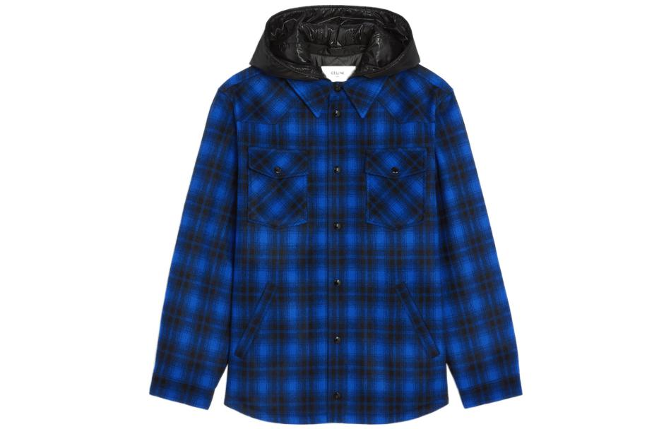 CELINE Shirts Men Blue