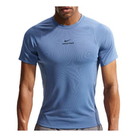 Nike Pro Training Dri-FIT T-Shirt 'Indigo Storm Black' HV0409-459
