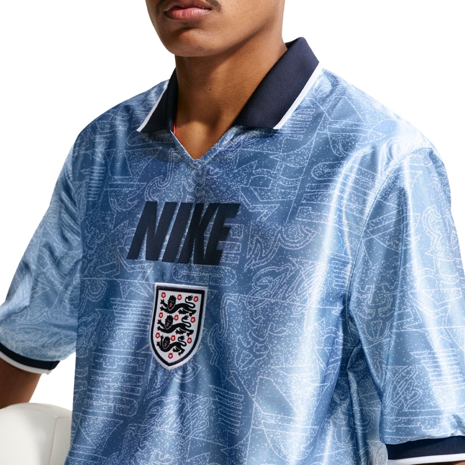 Nike England Energy Dri-FIT T-Shirt 'Work Blue White Obsidian' IH1866-486