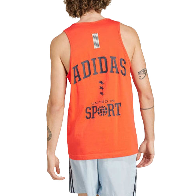 adidas Americana Graphic Tank Asia Sizing 'Orange' IR5833