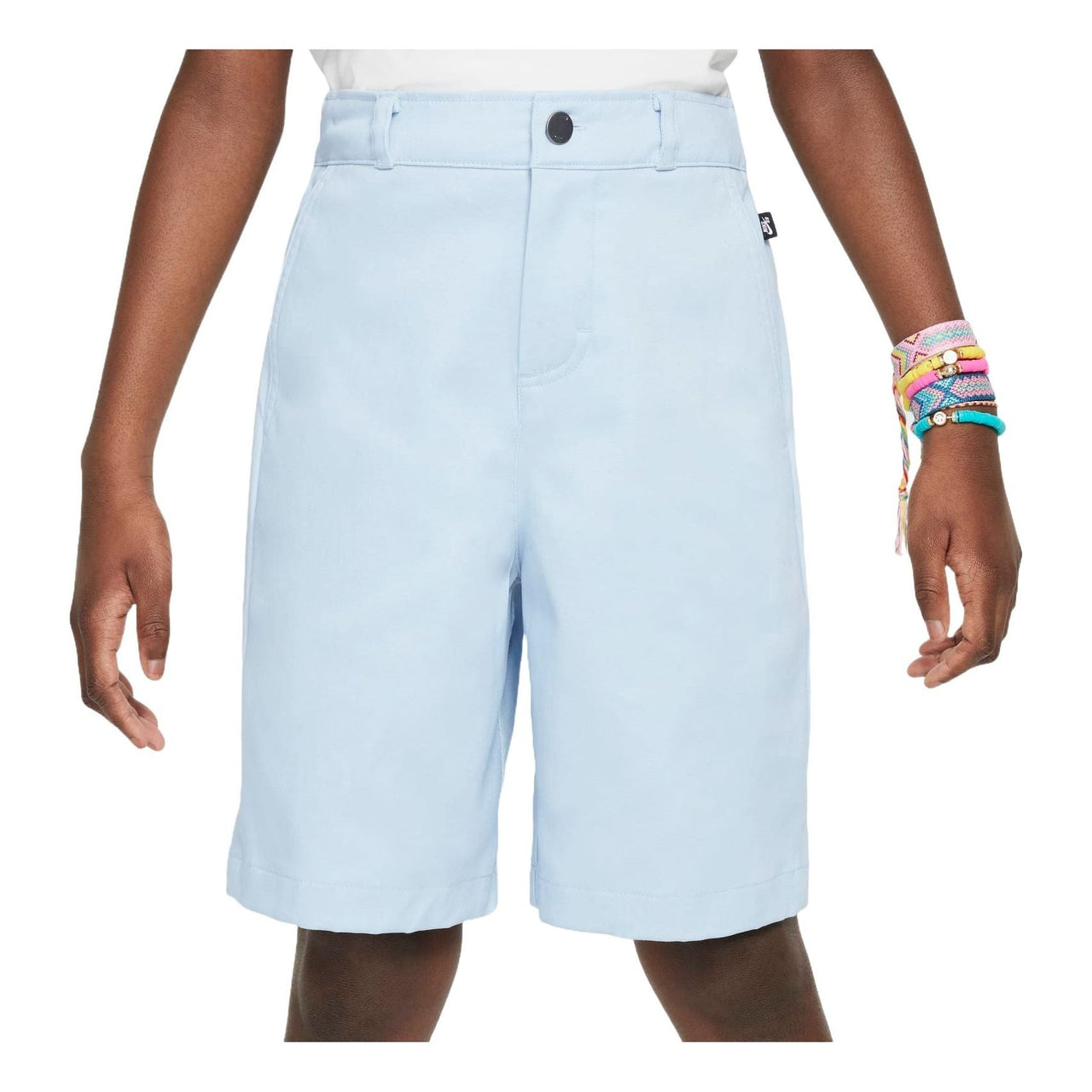 (GS) Nike SB Chino Skate Shorts 'Light Armory Blue' FN9217-440