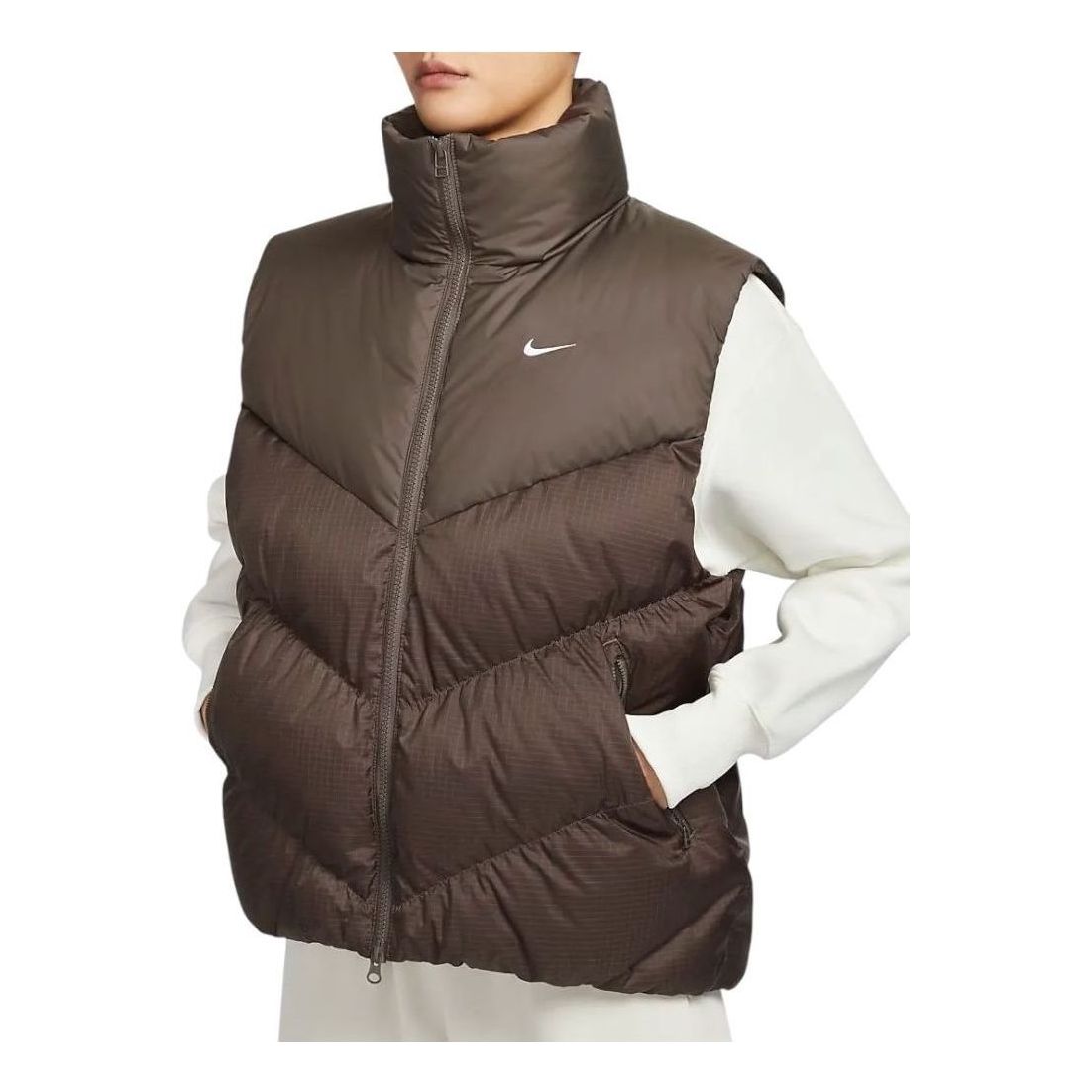(WMNS) Nike Sportswear Storm-FIT Windpuffer 'Brown' HF7897-004