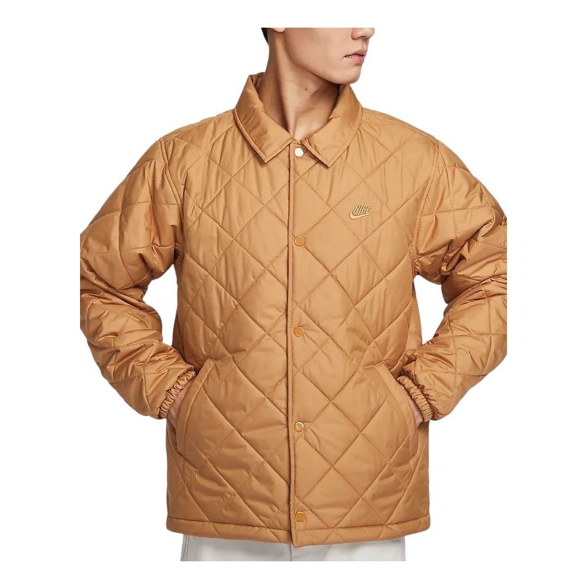 Nike Club Therma-FIT Jacket 'Brown' FZ0635-224