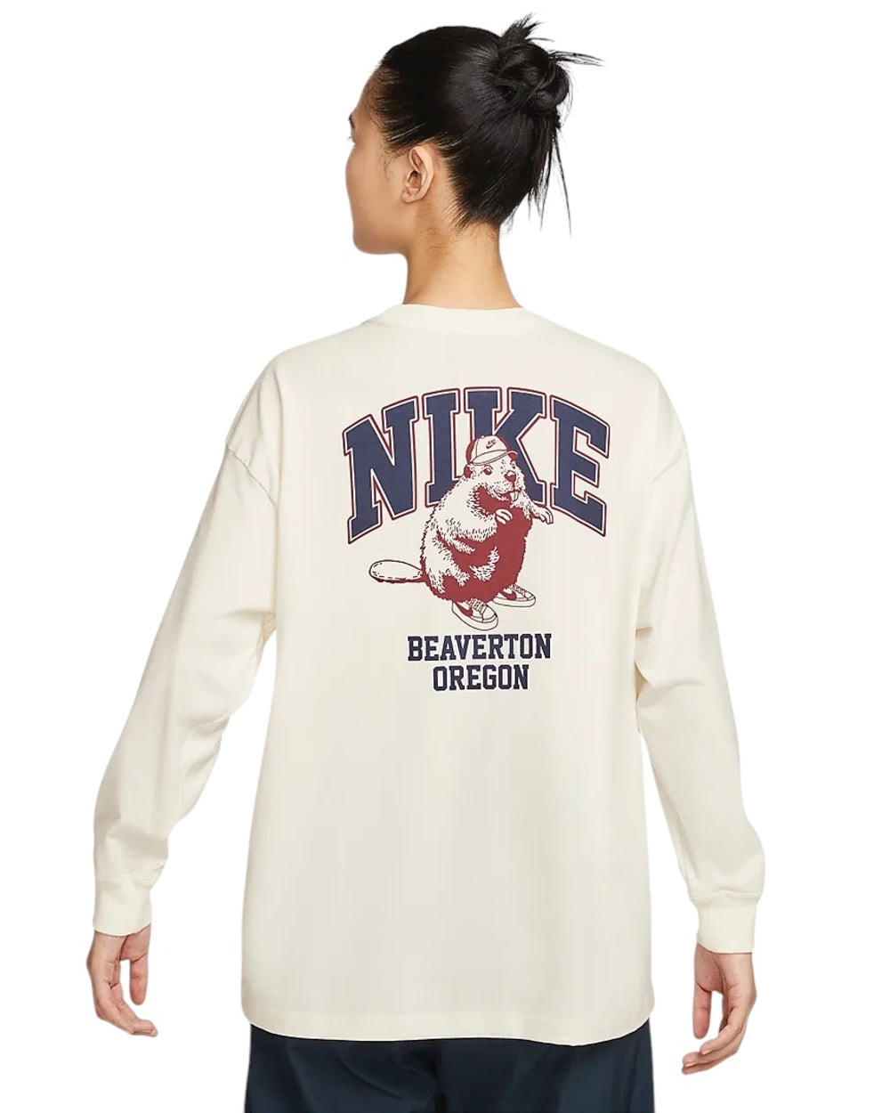 (WMNS) Nike Sportswear Oversize T-Shirt 'White' HV5823-133