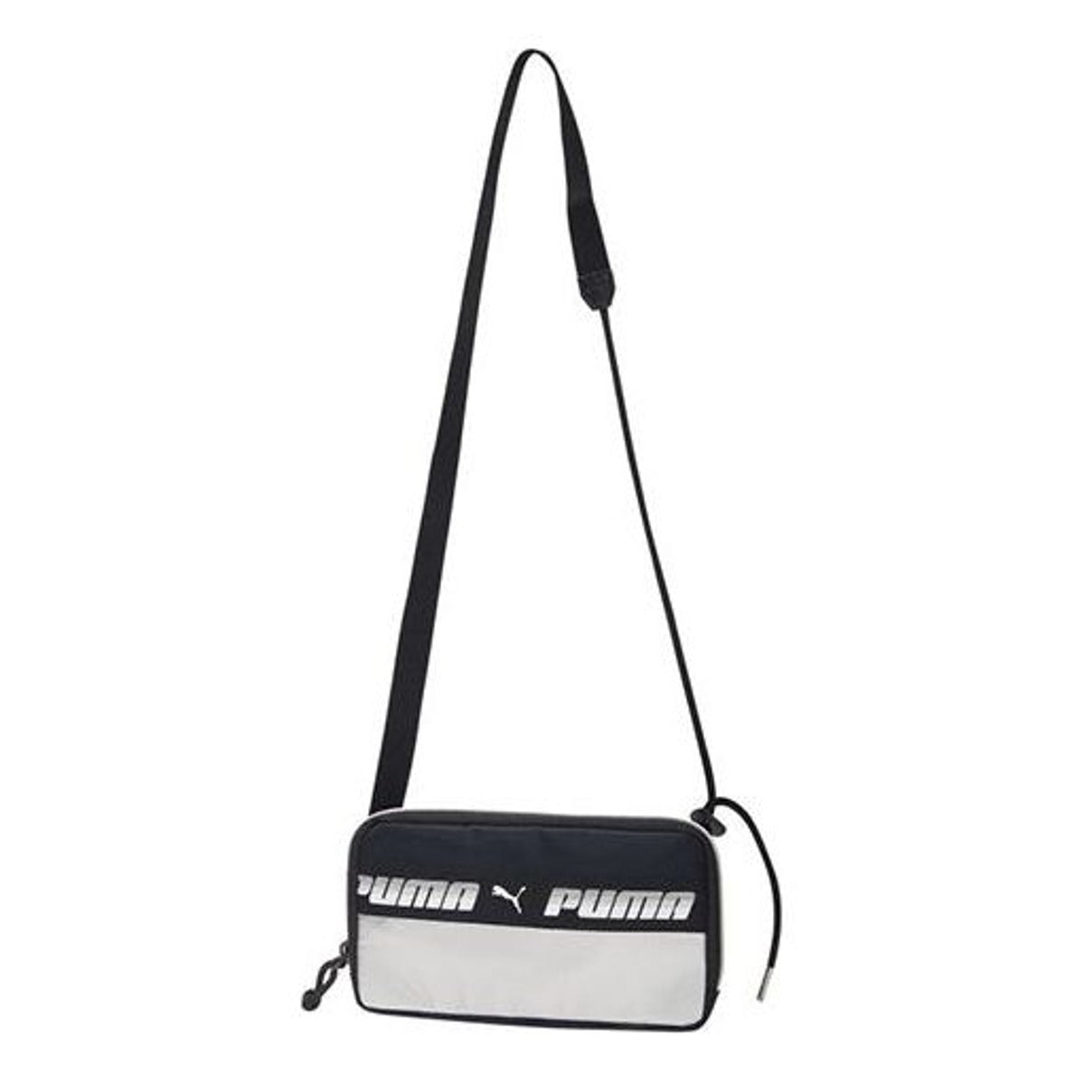 PUMA Mile Rider Sling Pouch 'Black White' 077413-01