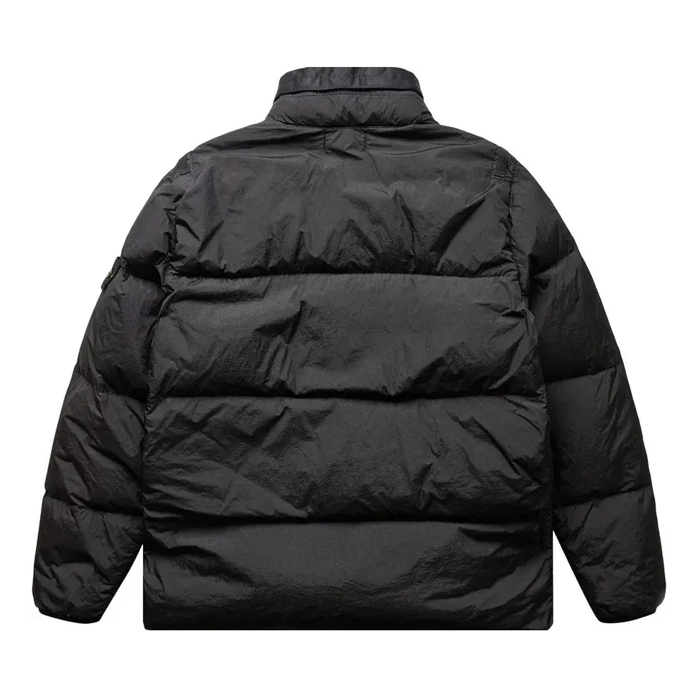 STONE ISLAND Logo Patch Padded Jacket 'Black' 771540123-V0029