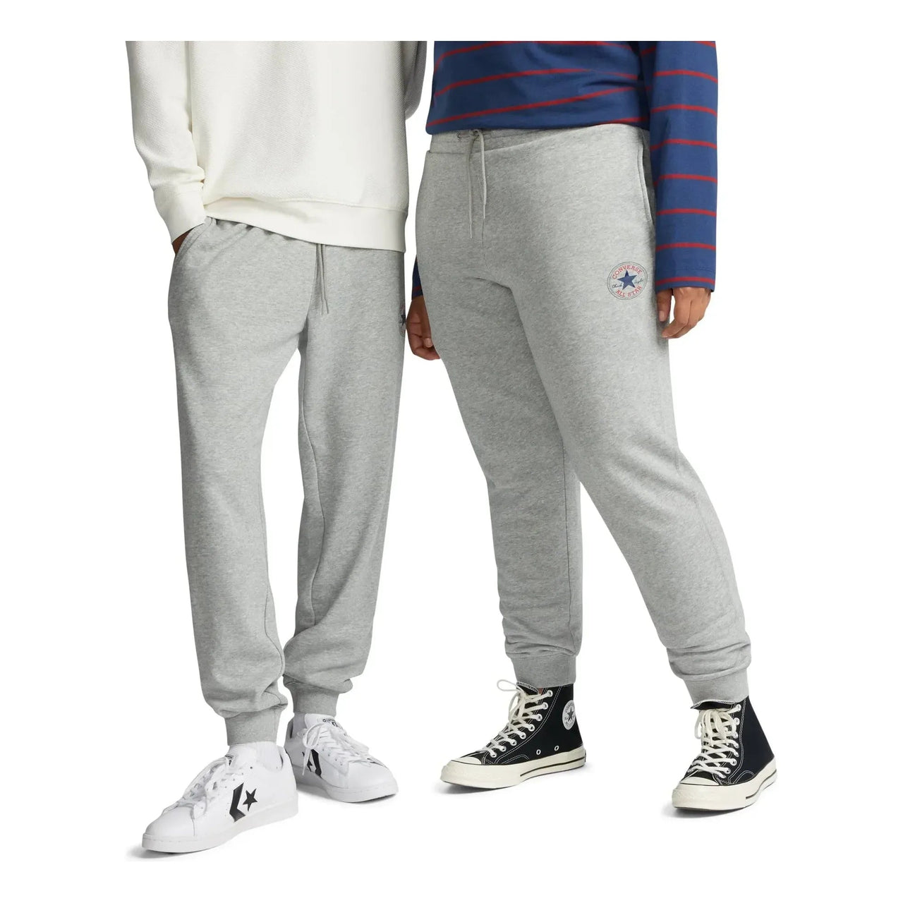 Converse Go-To Novelty Chuck Patch Pants 'Grey' 10024947-A02