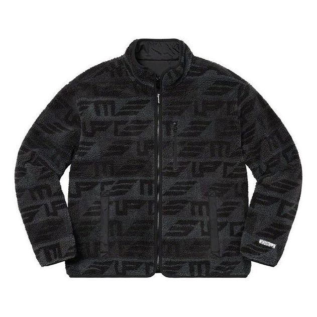 Supreme x Geo Reversible Windstopper Fleece Jacket 'Black White' SUP-FW22-775