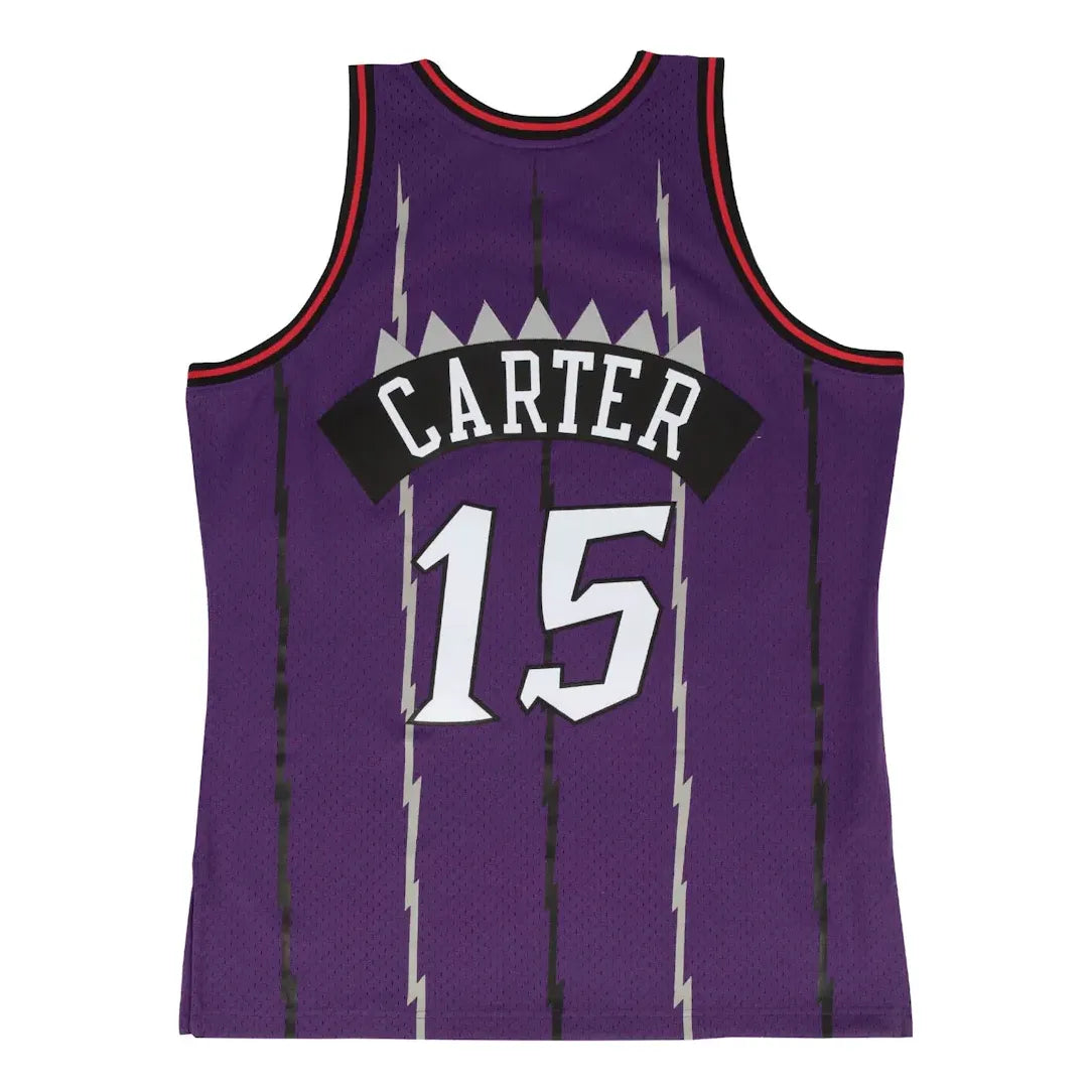 Mitchell & Ness x NBA Toronto Raptors Road 1998-99 Swingman Jersey 'Vince Carter 15' TFSM1278-TRA98VCAPURP