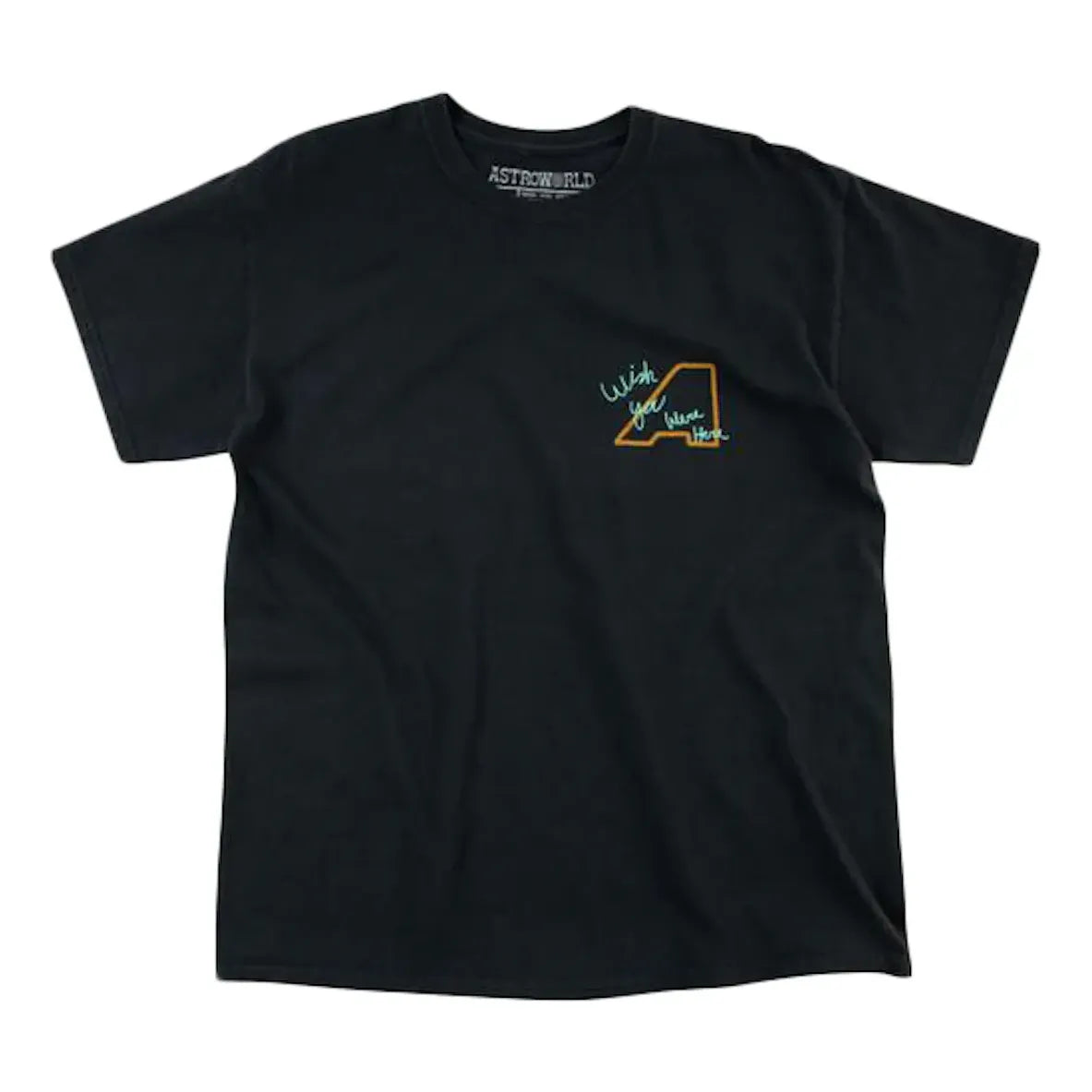 Travis Scott Astroworld Tour London Union Jack T-Shirt 'Black' TC-318