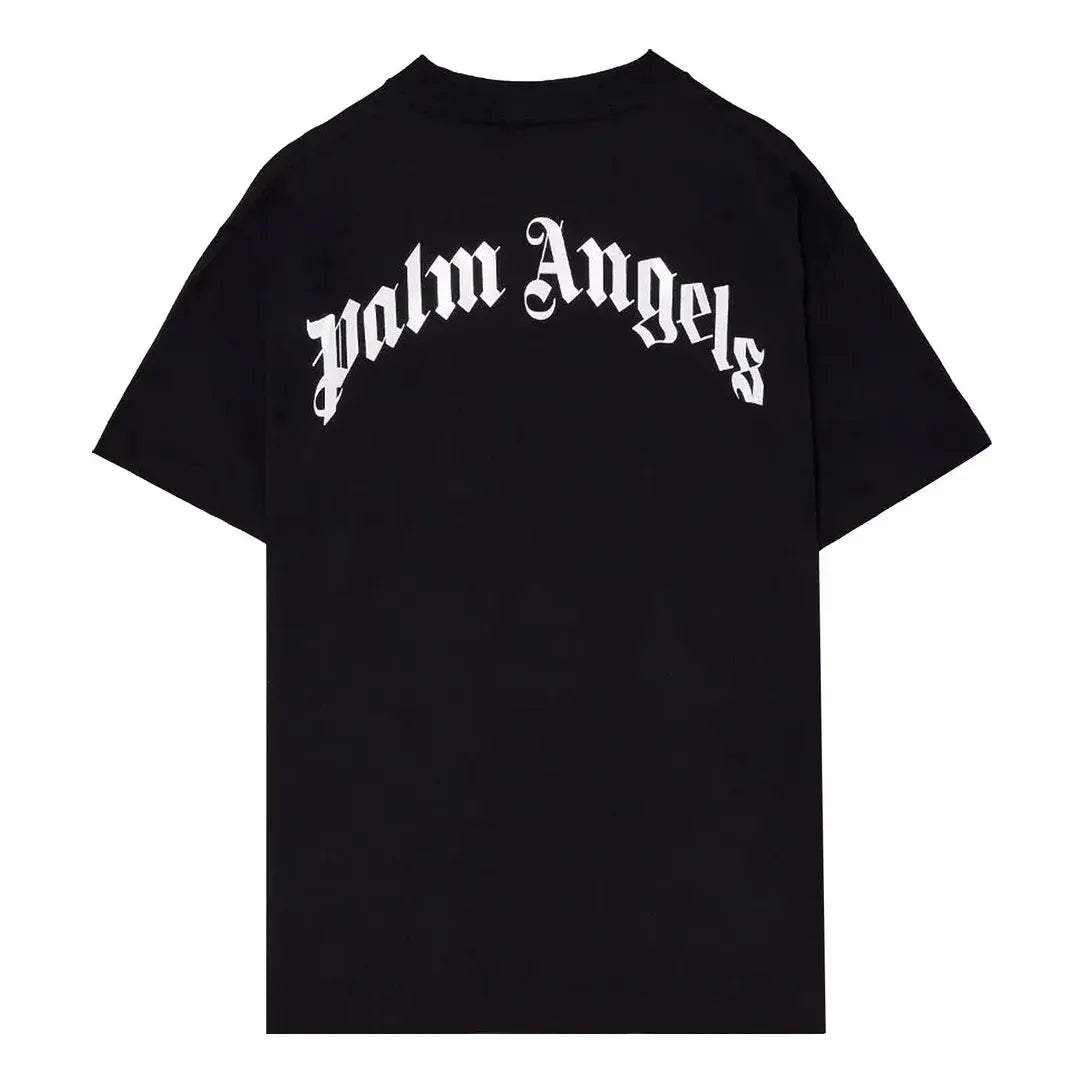 Palm Angels Bear In Love Classic Tee 'Black White' PMAA001S21JER0211001