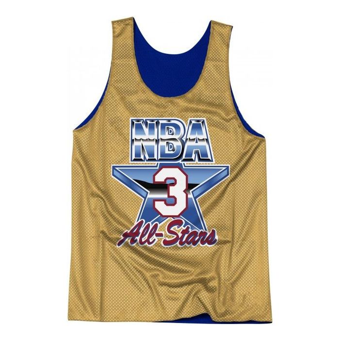 Mitchell & Ness x NBA ALL-Star New York 1994-95 Reversible Mesh Jersey 'John Starks 3' MSRVMI19003-NYKRYGD94JSR