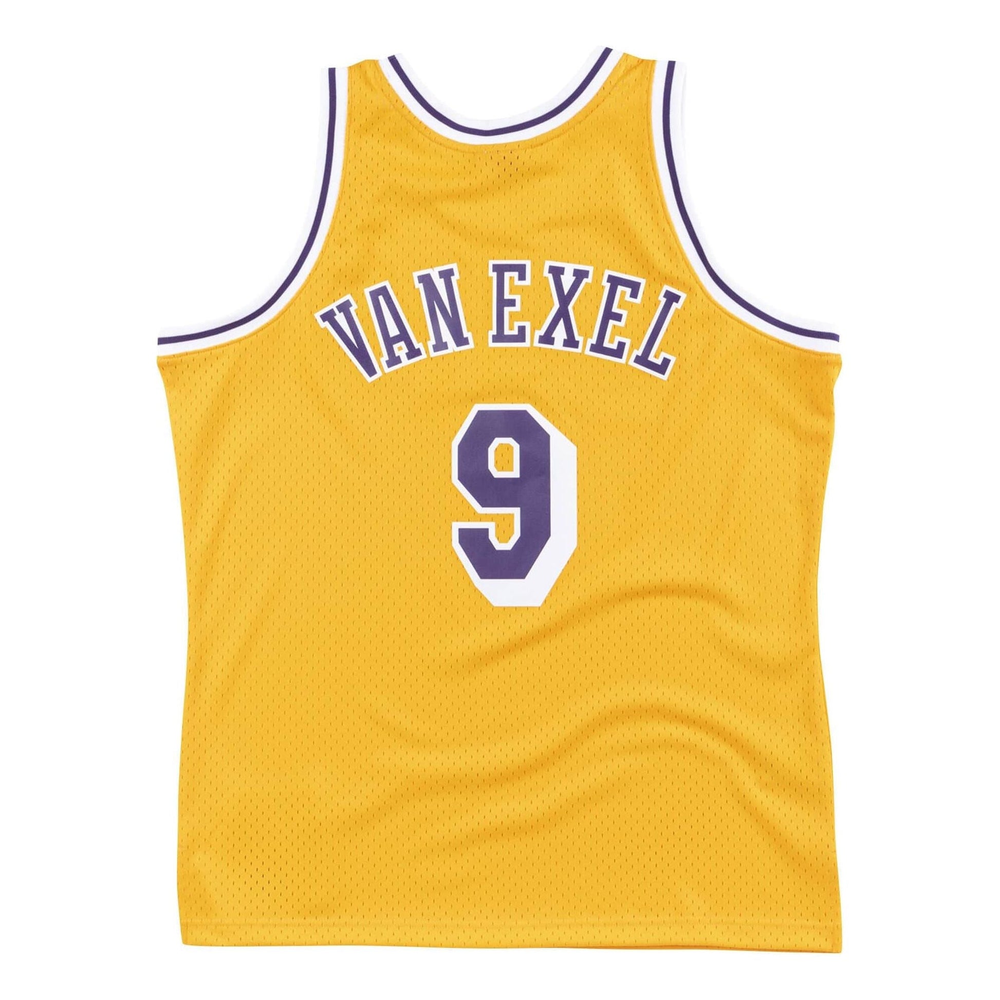 Mitchell & Ness x NBA Los Angeles Lakers 1996-97 Swingman Jersey 'Nick Van Exel 9' SMJYLG19014-LALLTGD96NVE
