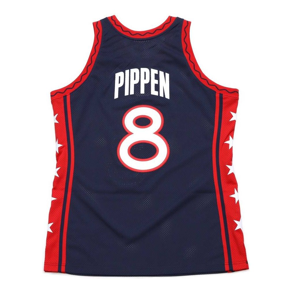 Mitchell & Ness Team USA 1996-97 Jerseys 'Scottie Pippen 8' AJY4SB19062-USANAVY96SPI