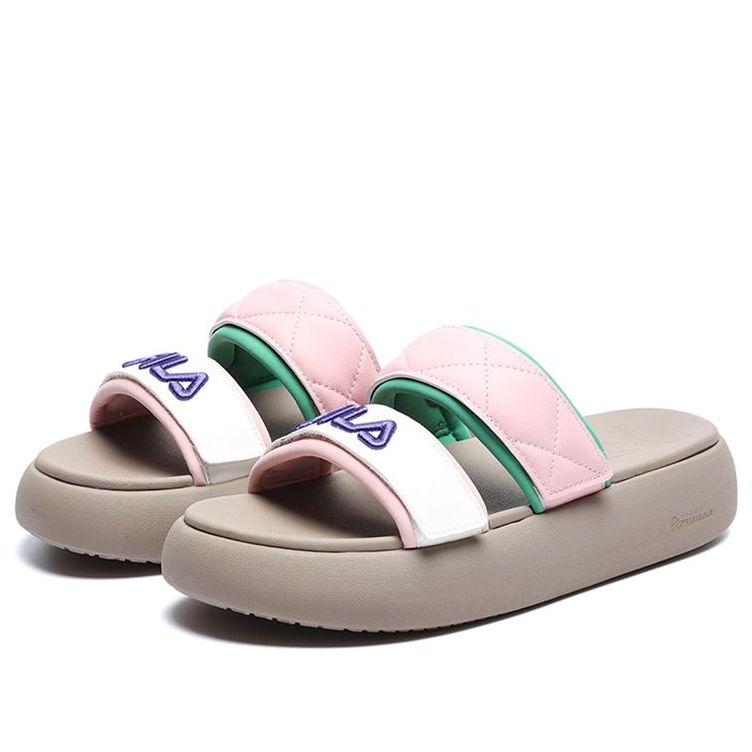 (WMNS) FILA Donut 'Brown White Pink' F12W221503FGS