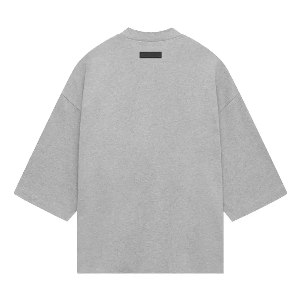 Fear of God Essentials Heavy Jersey Football T-shirt 'Light Heather Grey' 125SP244106F