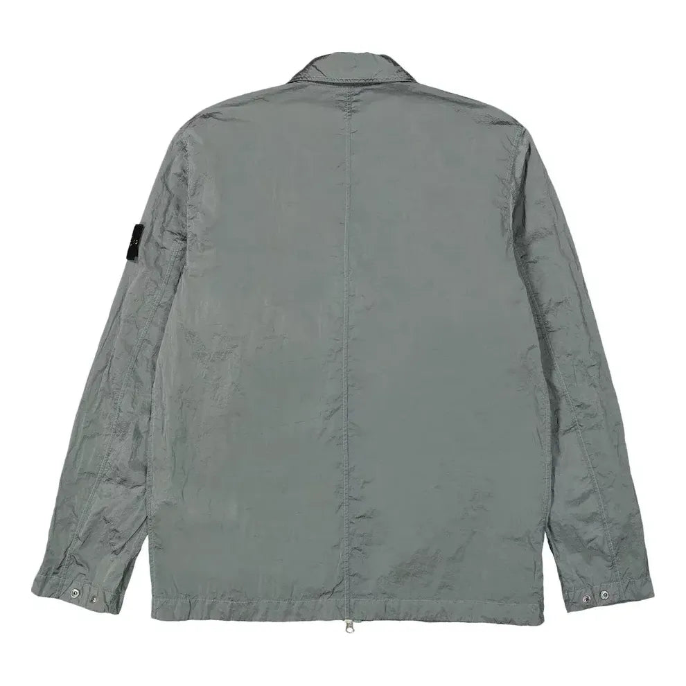 STONE ISLAND Compass Patch Zip Up Jacket 'Sky Blue' 781510919-V0041