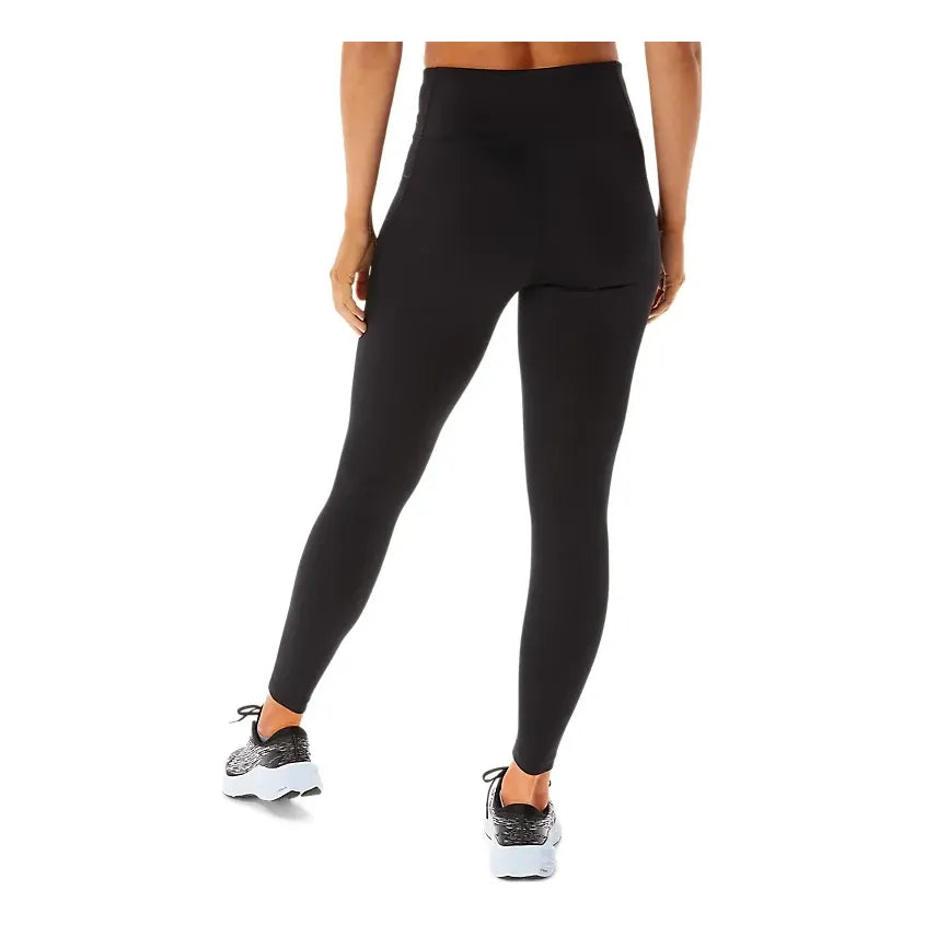 (WMNS) ASICS Logo Graphic Tight 'Black' 2032C260-002