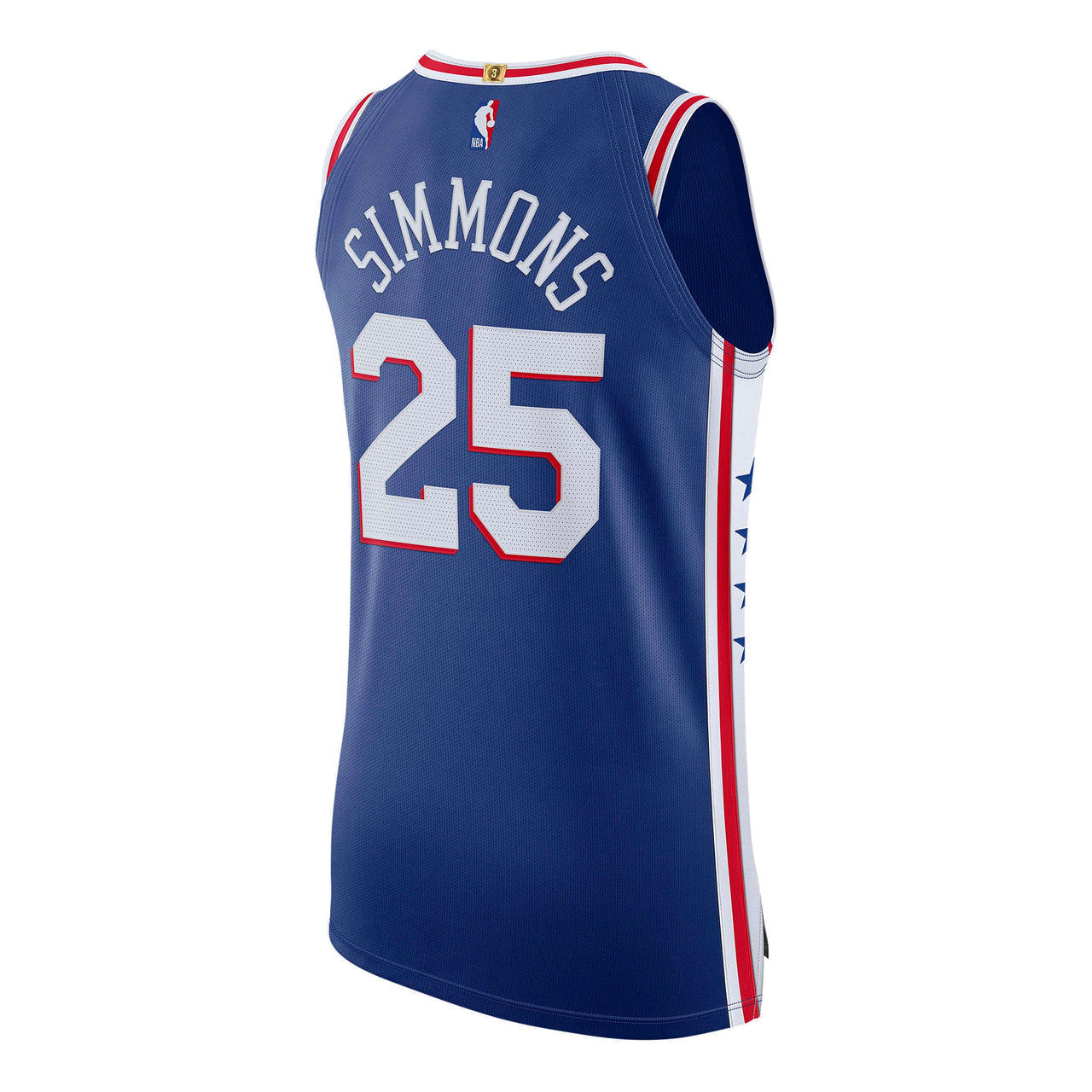 Nike x NBA 76ers Icon Edition 2020 Authentic Jersey 'Ben Simmons 25' CW3457-495