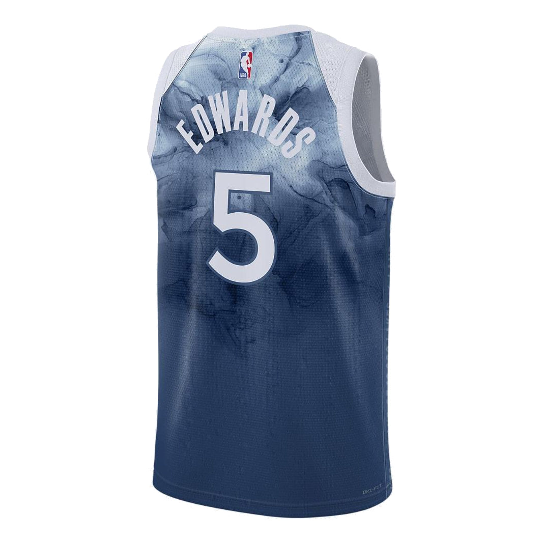 Nike x NBA Minnesota Timberwolves City Edition 2324 Swingman Jersey 'Anthony Edwards 5' DX8510-481