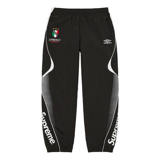 Supreme x Umbro Track Pants 'Black White' SUP-SS22-710