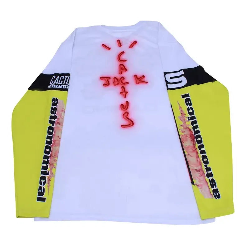 Travis Scott Cactus Jack The Scotts Gaming II Long-Sleeve Jersey 'White' CJFN-LS47
