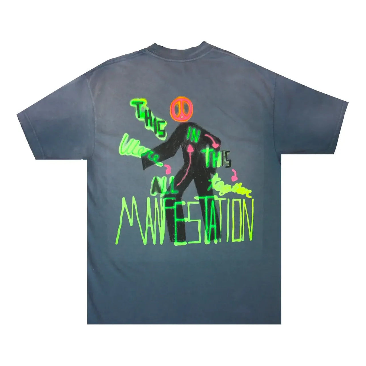Travis Scott Astroworld Manifestation Tee 'Grey' TC-314