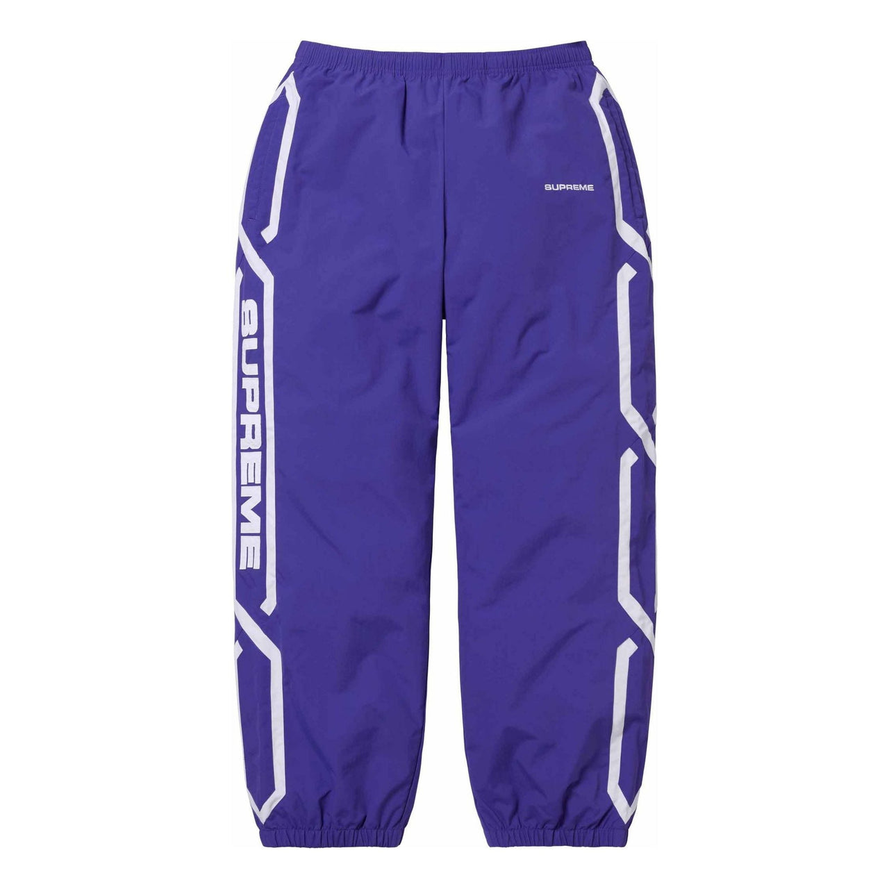 Supreme Inset Link Track Pants 'Purple White' SUP-SS24-079