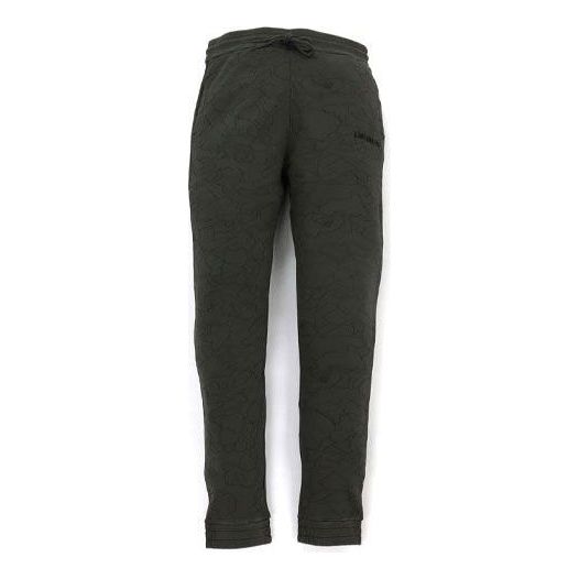 A Bathing Ape Line 1st Camo Washed Slim Fit Sweat Pants 'Black' 1H80-152-008-BLK