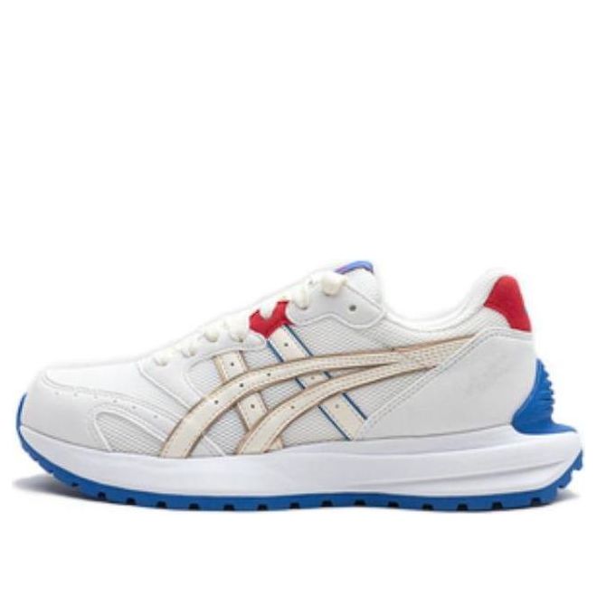 (GS) ASICS Sport Running Shoes 'White Blue' 1204A128-101
