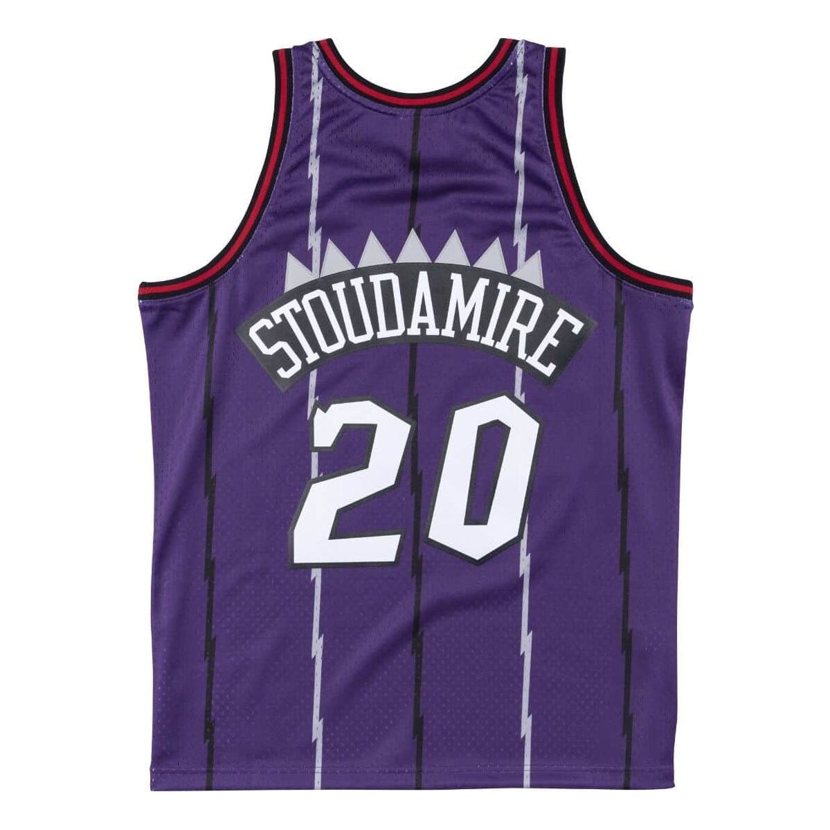 Mitchell & Ness x NBA Toronto Raptors 1995-96 Road Swingman Jersey 'Damon Stoudamire 20' SMJYGS18379-TRAPURP95DSD
