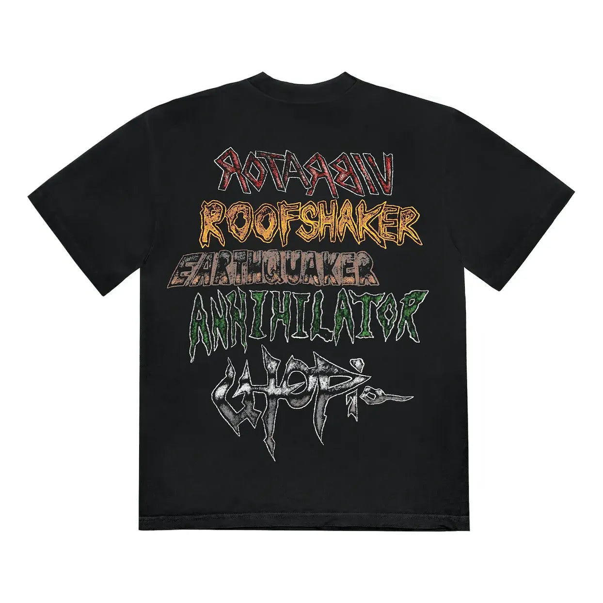Travis Scott DJ T-Shirt 'Black' TSUT-SS08