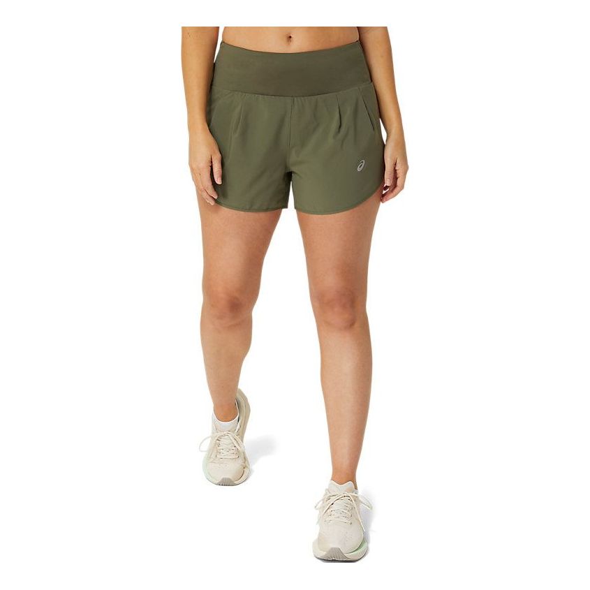 (WMNS) ASICS Road 3.5inch Running Shorts 'Mantle Green' 2012C965-300