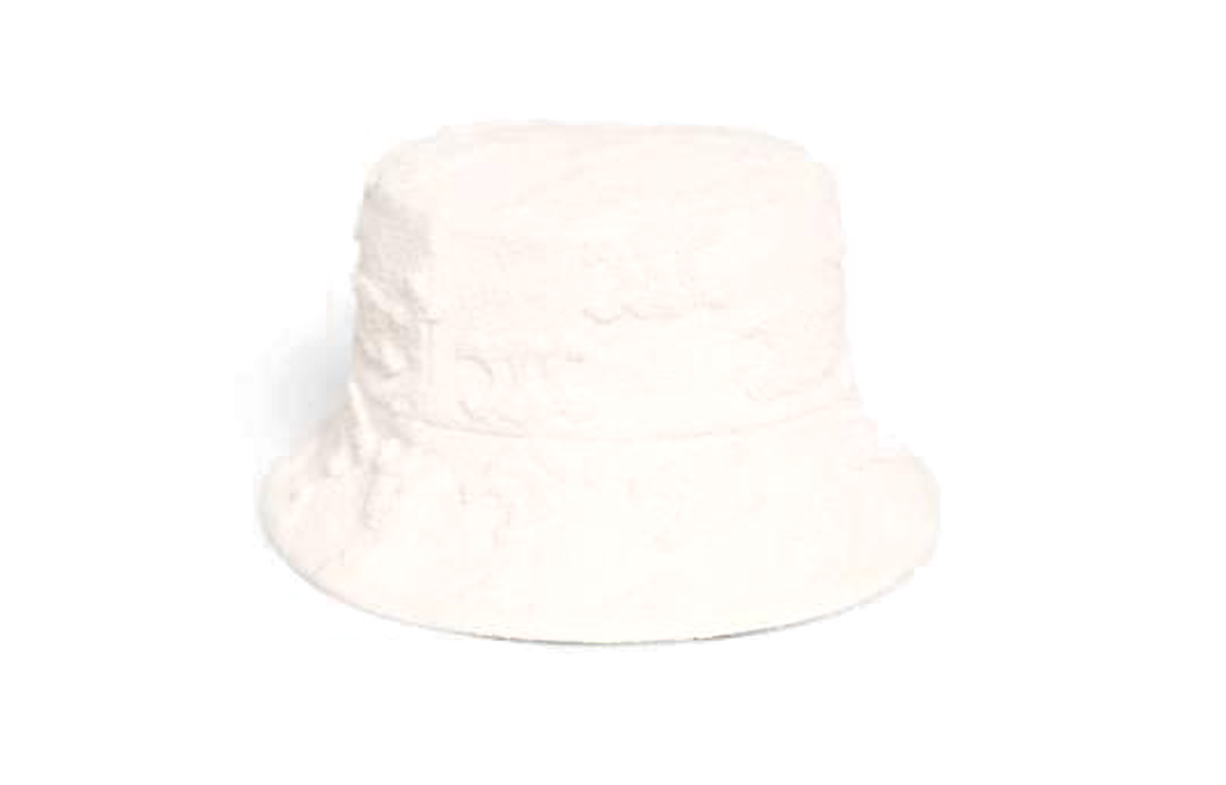 CELINE Cotton Bucket Hats Women's Beige