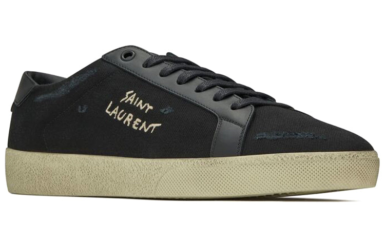 SAINT LAURENT Court Classic SL/06 Low Black