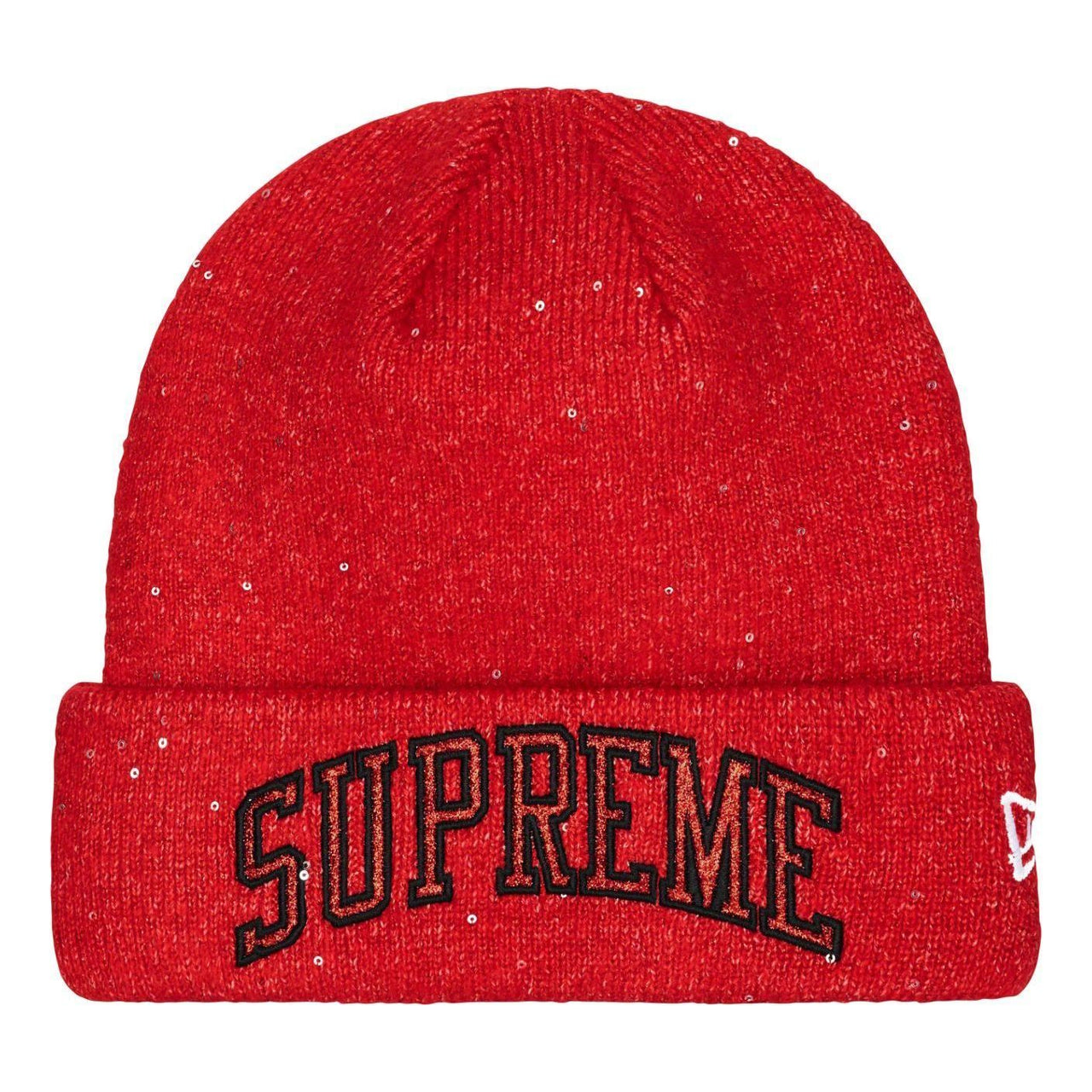 Supreme New Era Metallic Arc Beanie SS23 'Red' SUP-SS23-2240-R