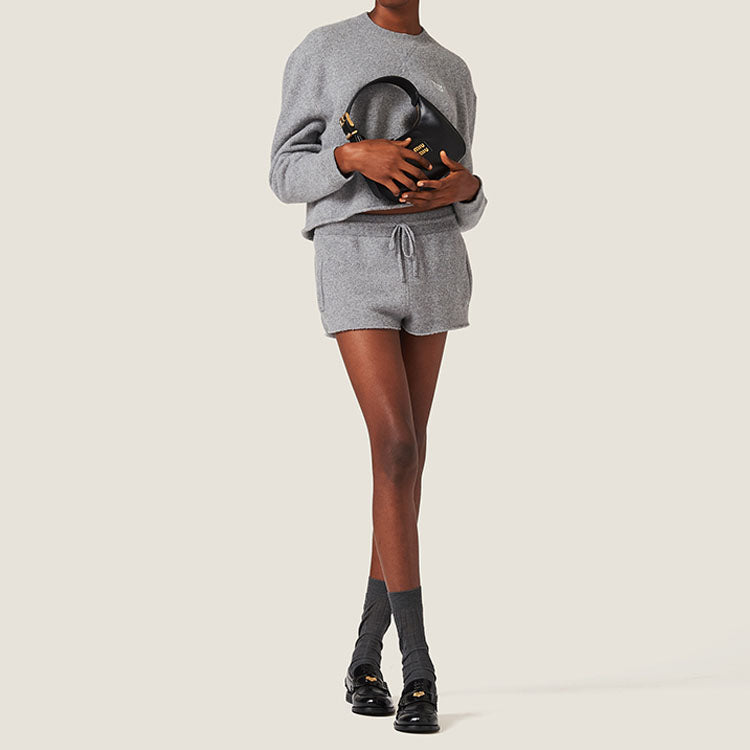 MIU MIU Casual Shorts Women's Gray