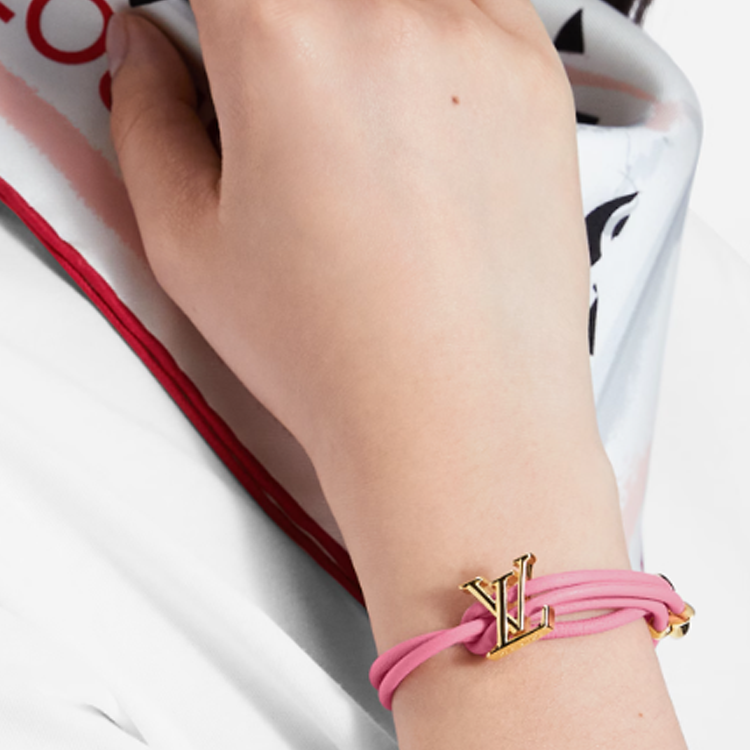 LOUIS VUITTON Bloom Bracelets Women's Pink