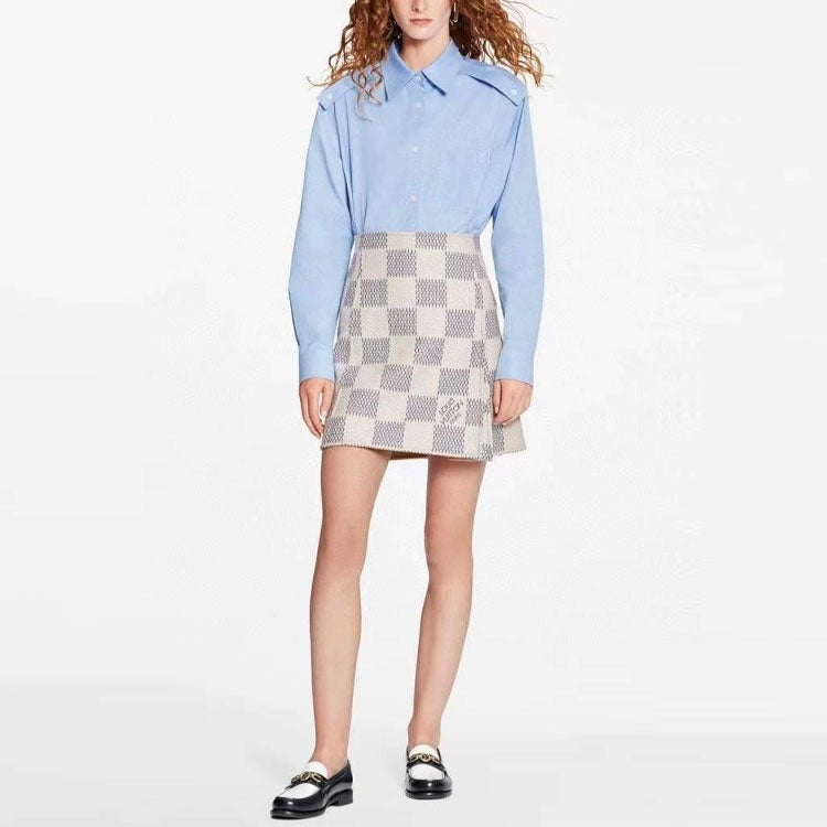 LOUIS VUITTON Casual Short Skirts Women's White
