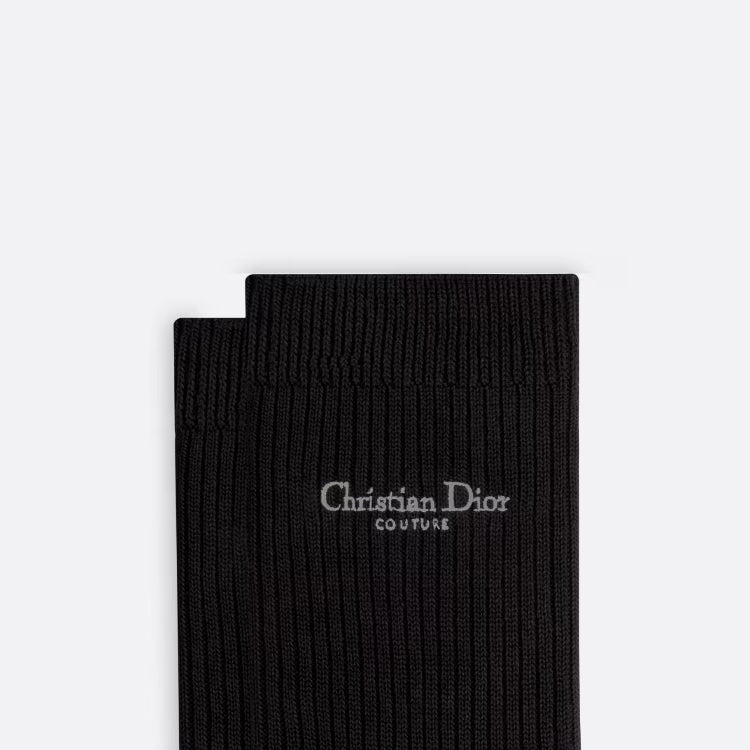 DIOR Mid-Calf Socks Men's 1 Pack Black