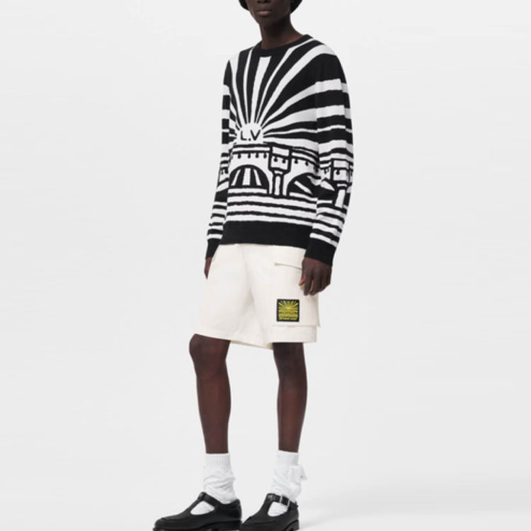 LOUIS VUITTON SS24 Sweater Men's Black