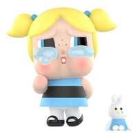 Pop Mart x Powerpuff Girls CryBaby Vinyl Figures 'Bubbles' PPMT-2403-0009-BS